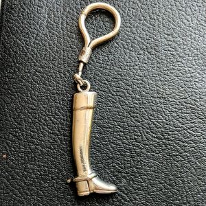 Vintage Gucci Tall Riding Boot Key Fob